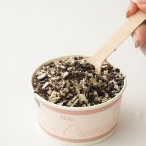 Pavé de Oreo navideña